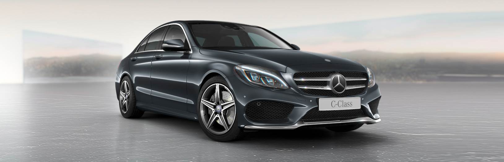 Mercedes Benz C Class Tenorite Grey