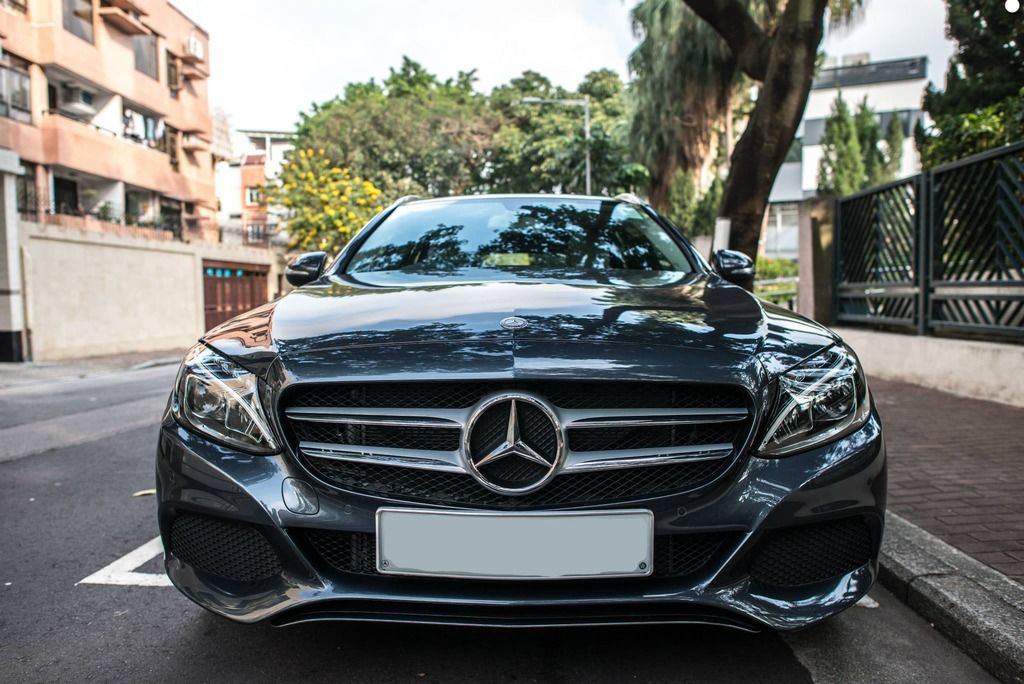 Mercedes Benz C Class Tenorite Grey