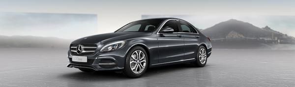 Mercedes Benz C Class Tenorite Grey