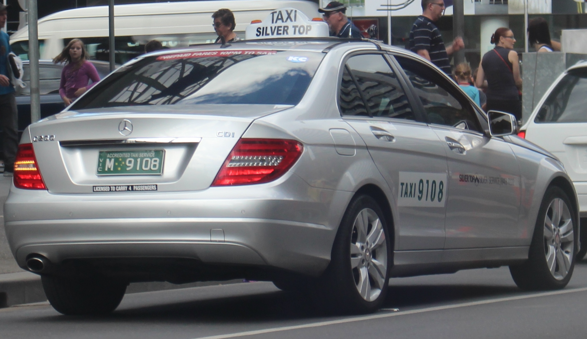 Mercedes Benz C200 Silver