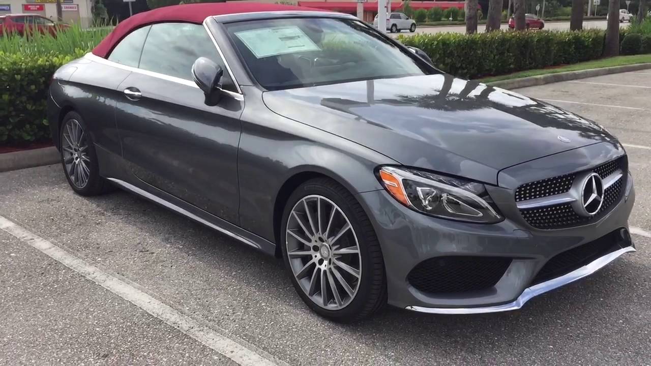 Mercedes Benz C300 Convertible 2017