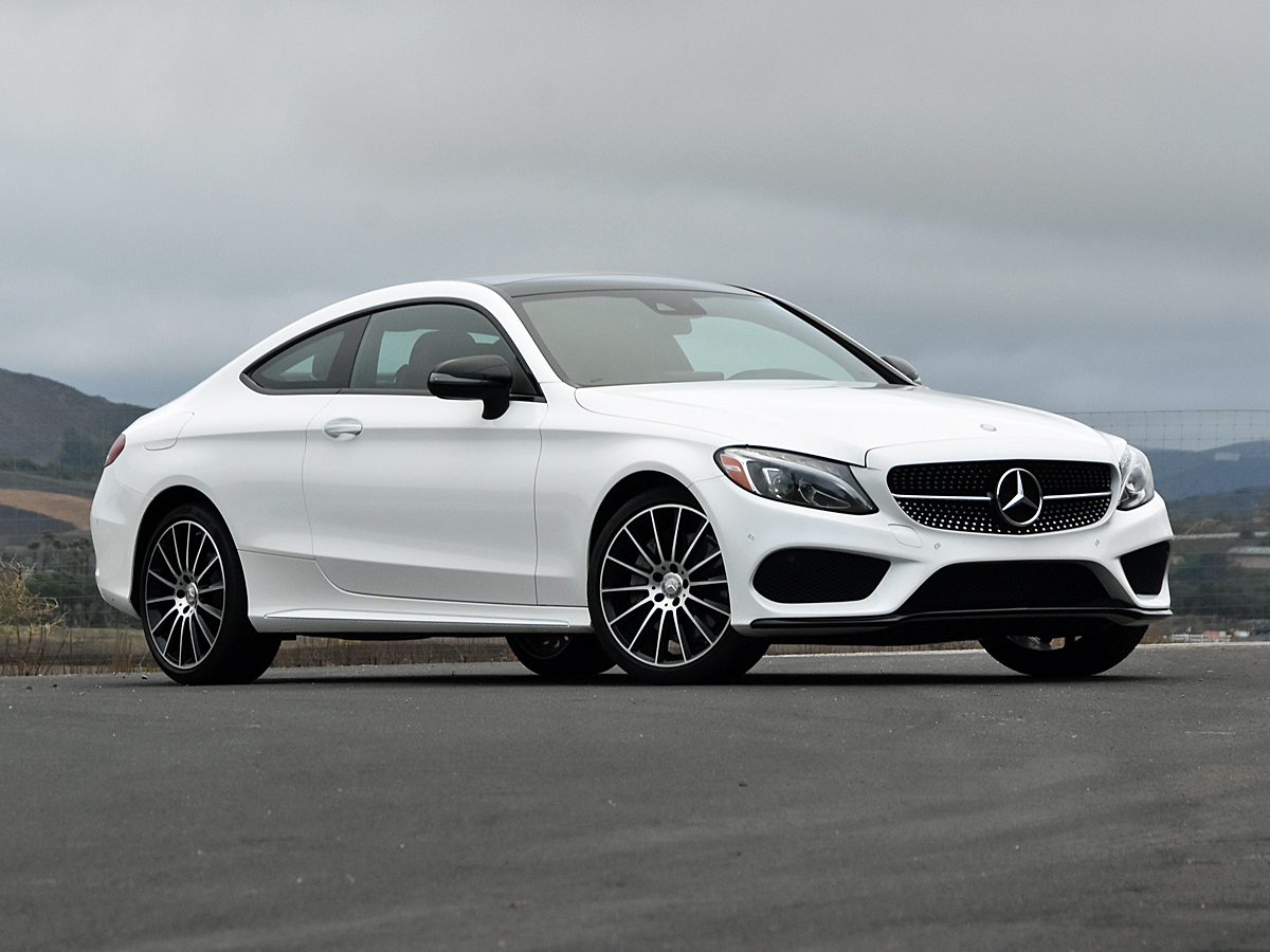 Mercedes Benz C300 Coupe White