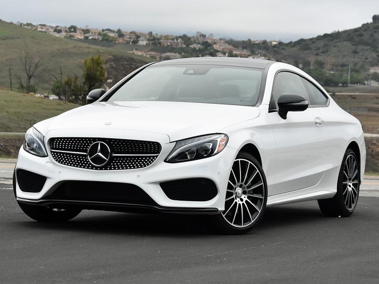 Mercedes Benz C300 Coupe White