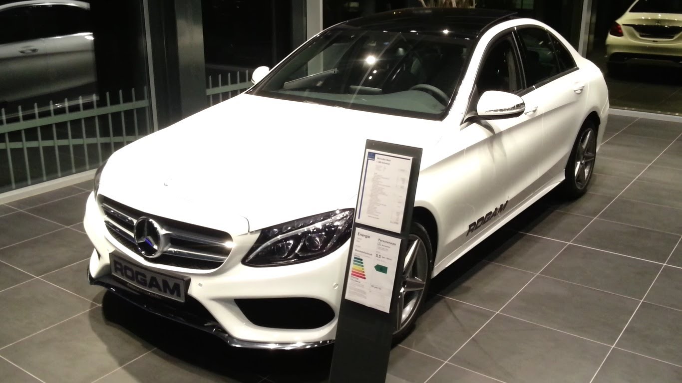 Mercedes Benz C300 White 2015