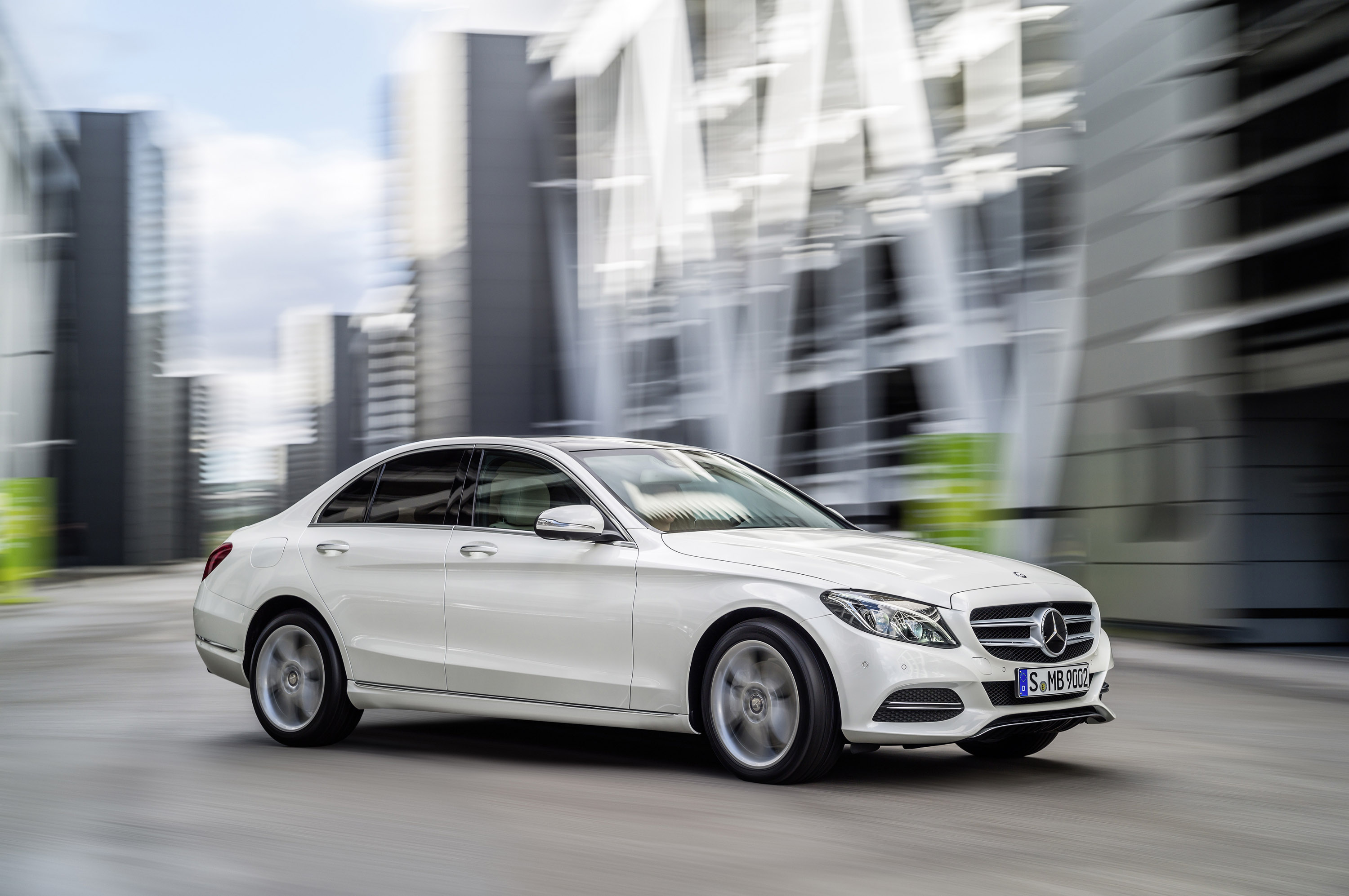 Mercedes Benz C300 White 2015