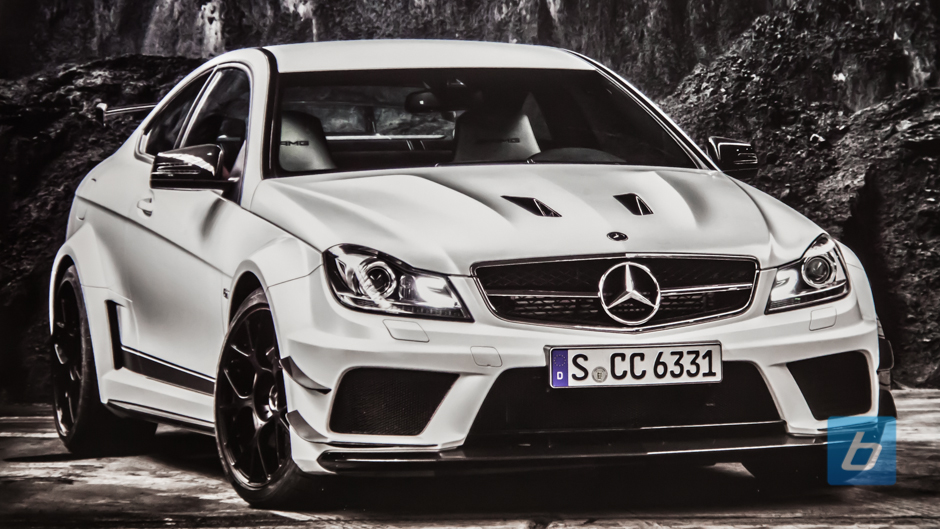 Mercedes Benz C63 Amg Black Series White