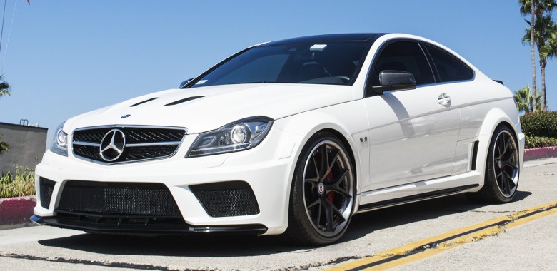 Mercedes Benz C63 Amg Black Series White