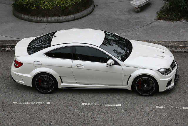 Mercedes Benz C63 Amg Black Series White