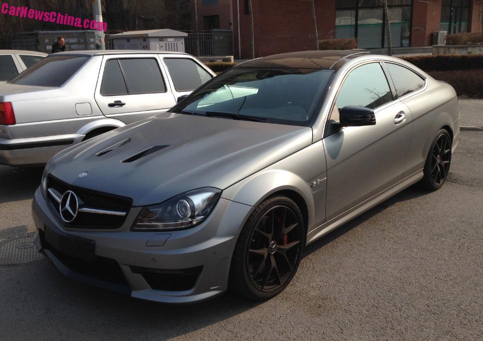 Mercedes Benz C63 Amg Matte Grey