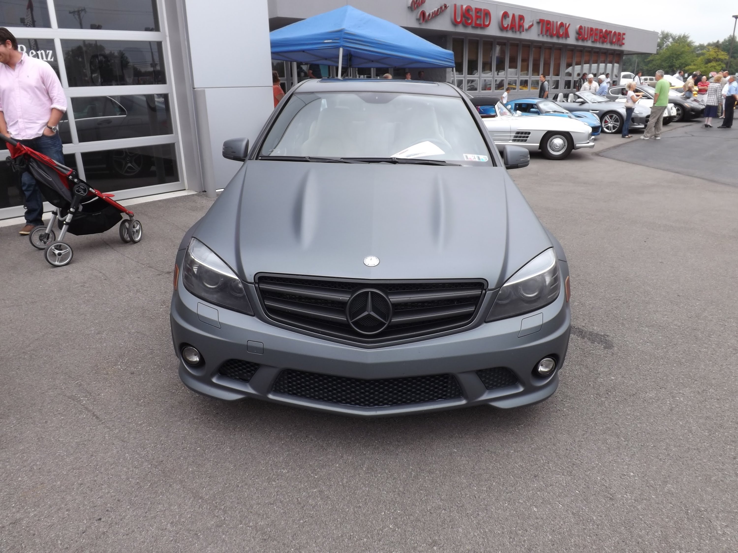 Mercedes Benz C63 Amg Matte Grey