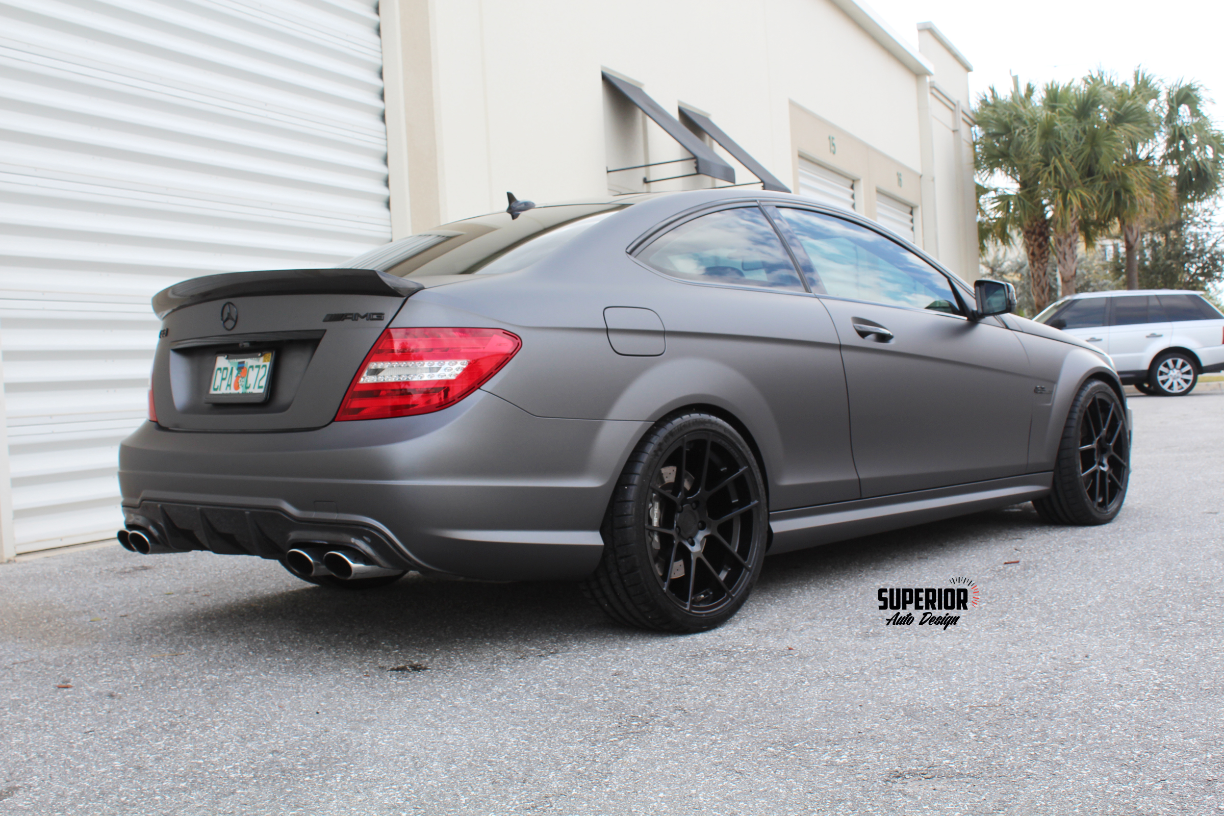 Mercedes Benz C63 Amg Matte Grey