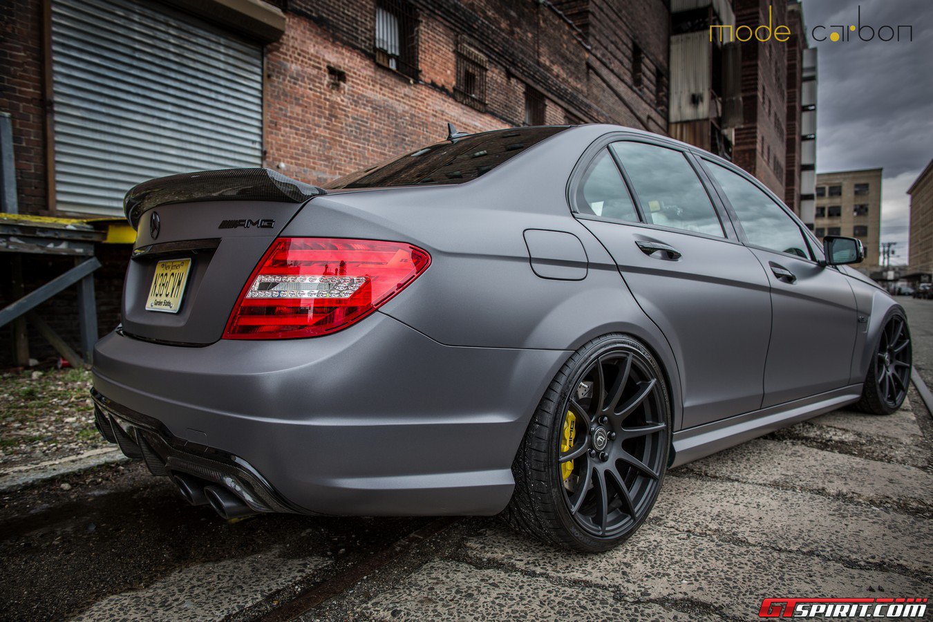 Mercedes Benz C63 Amg Matte Grey
