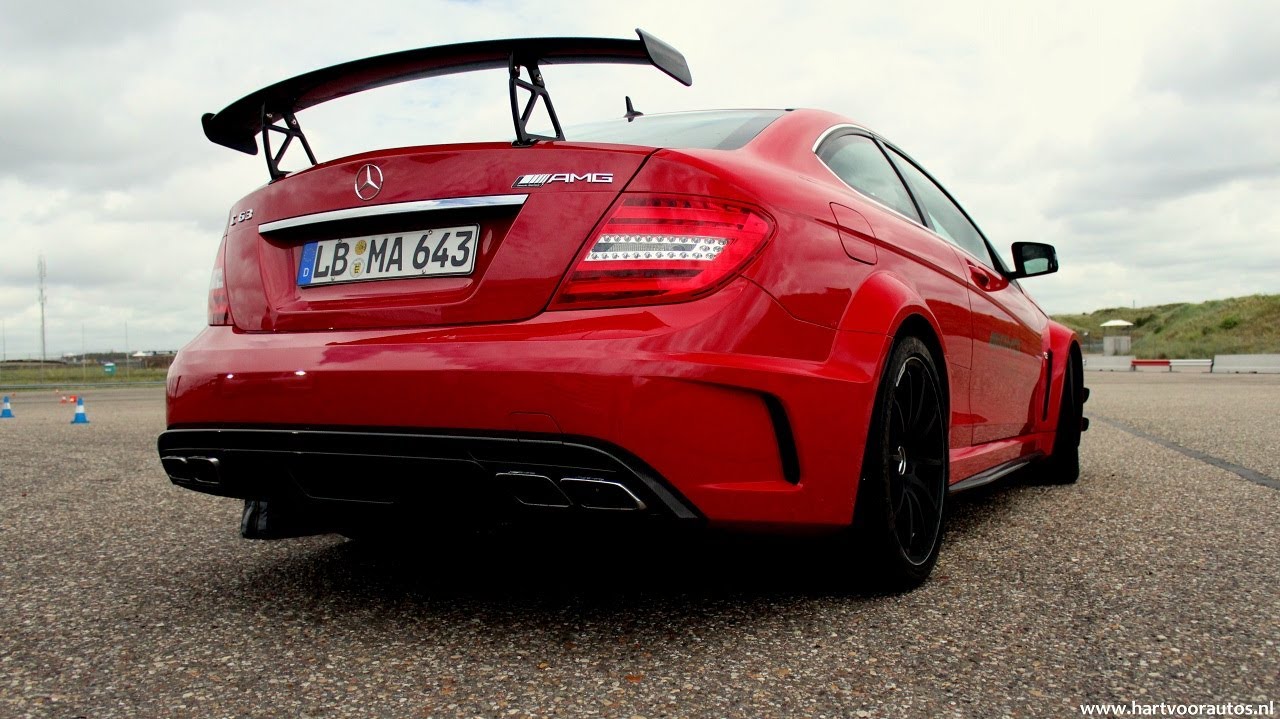 Mercedes Benz C63 Amg Red