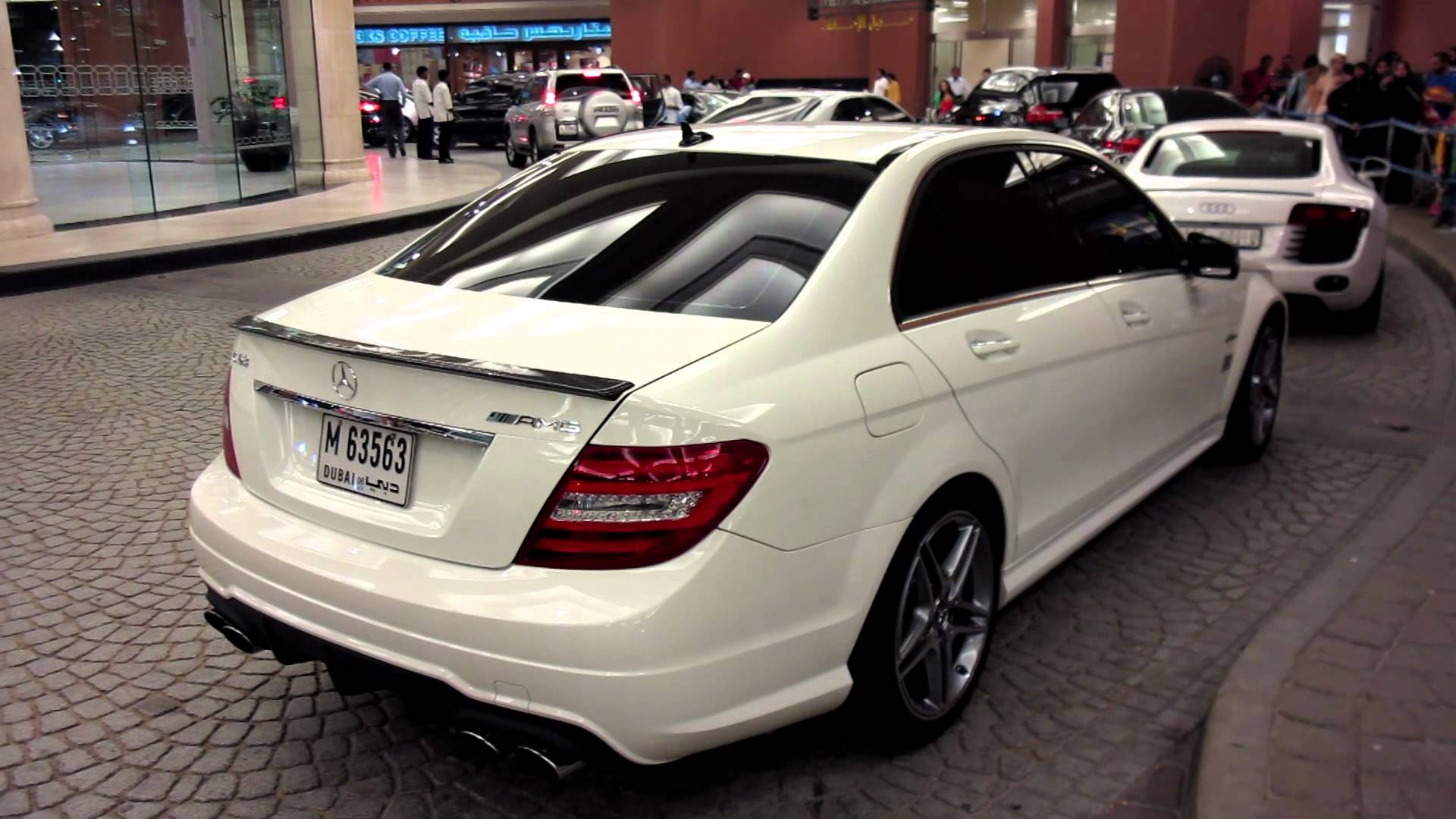 Mercedes Benz C63 Amg White