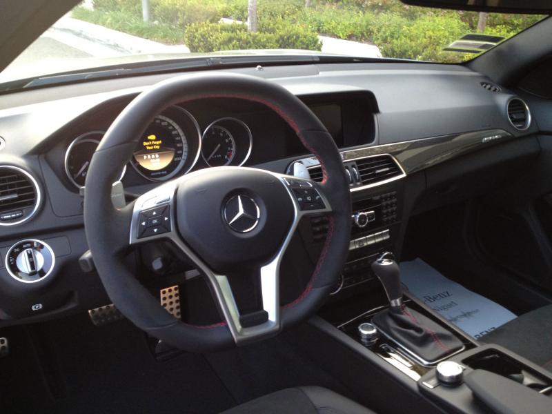 Mercedes Benz C63 Matte Black