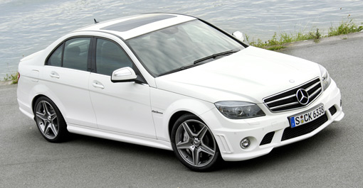 Mercedes Benz C63 White