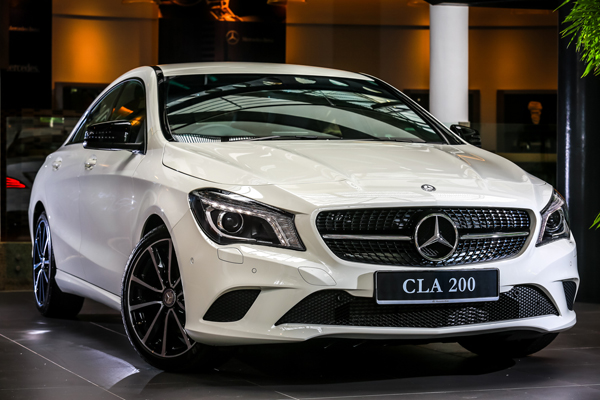 Mercedes Benz Cla 200 White