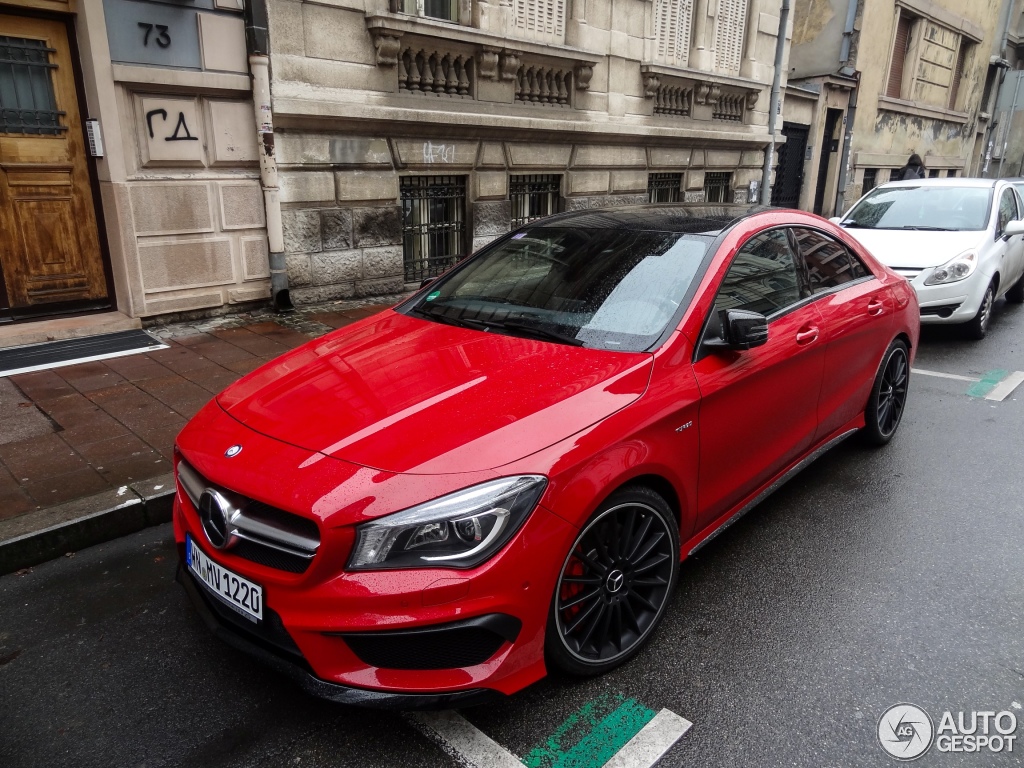 Mercedes Benz Cla 45 Amg Red