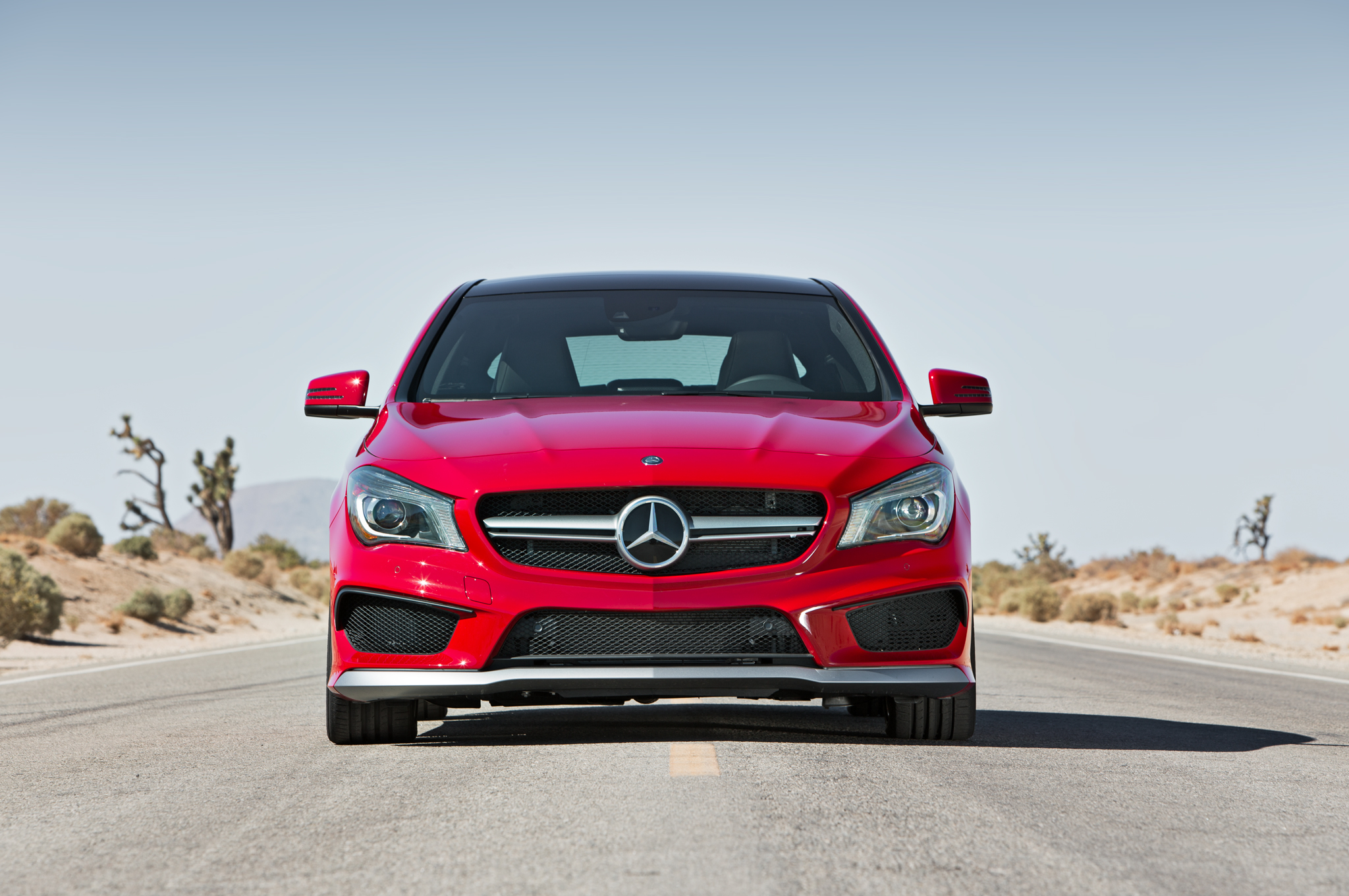 Mercedes Benz Cla 45 Amg Red