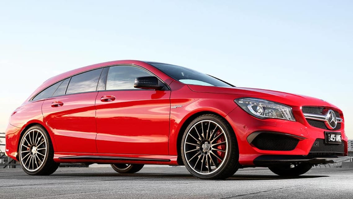 Mercedes Benz Cla 45 Amg Red