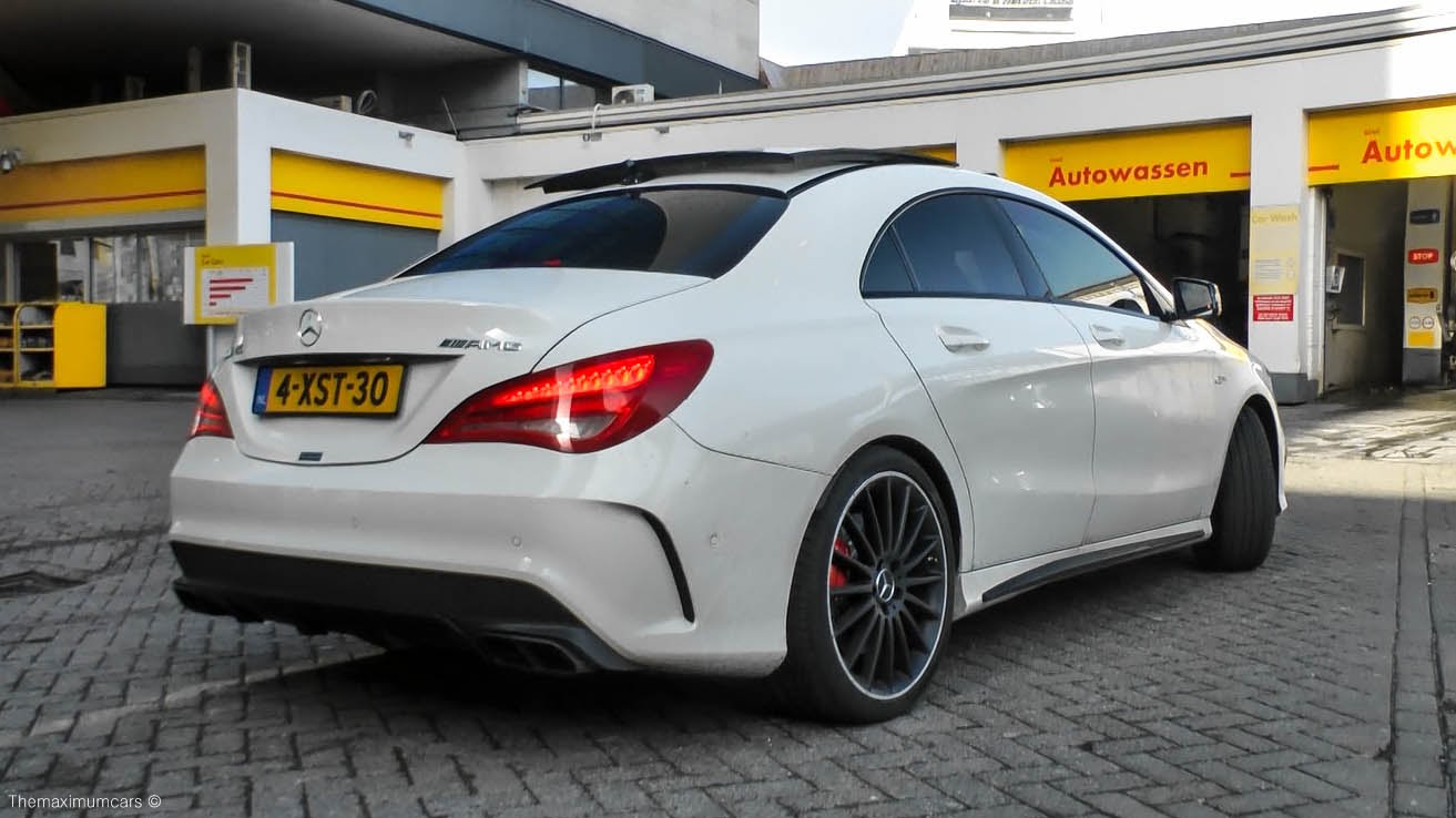 Mercedes Benz Cla 45 Amg White
