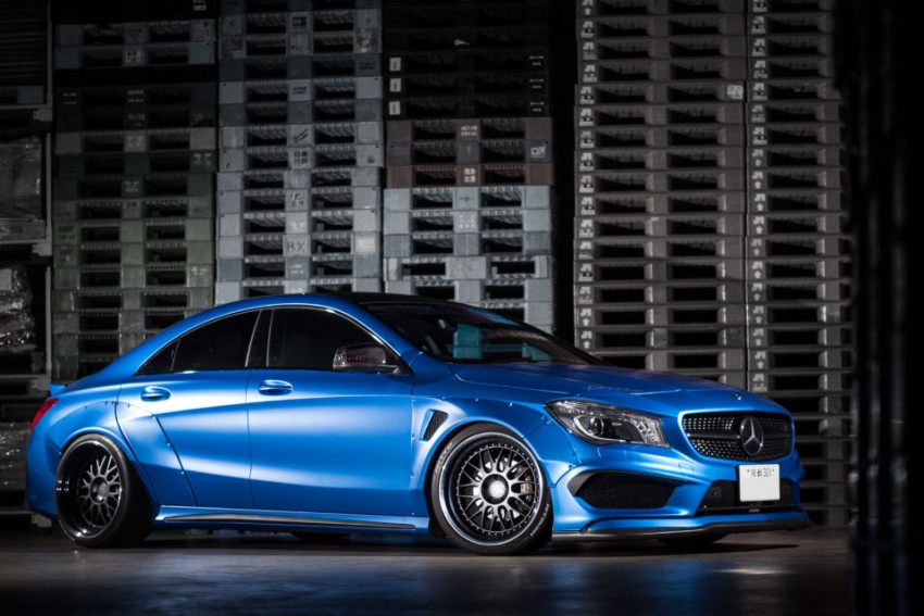 Mercedes Benz Cla Blue