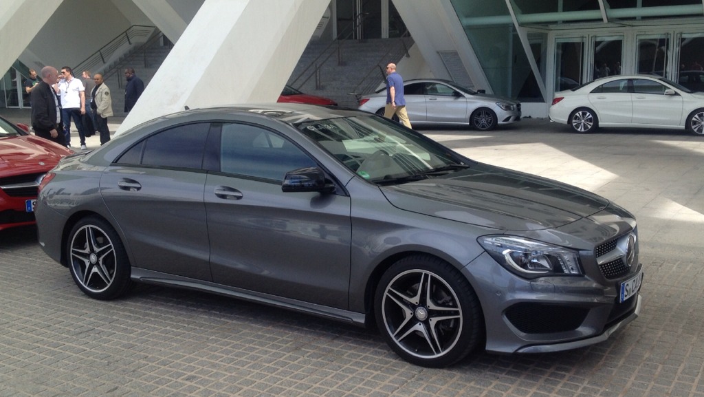 Mercedes Benz Cla Grey