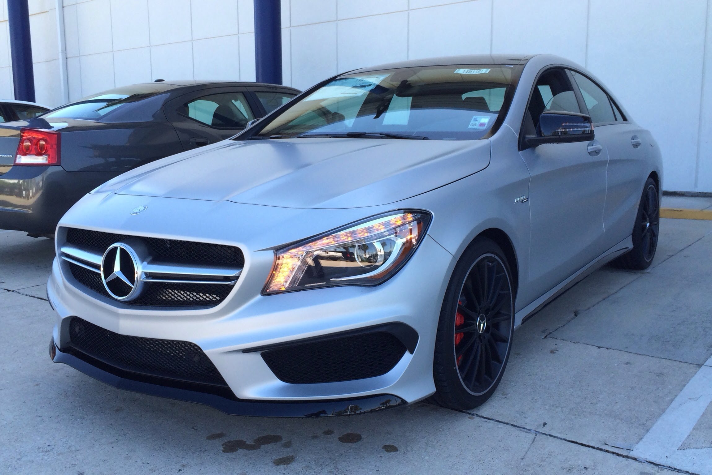 Mercedes Benz Cla Matte Black