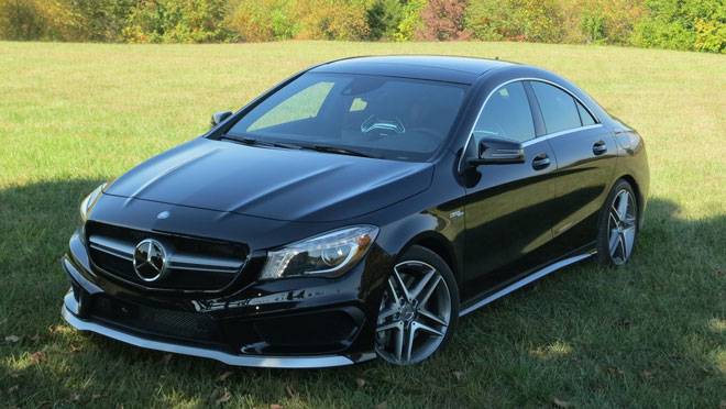 Mercedes Benz Cla Matte Black