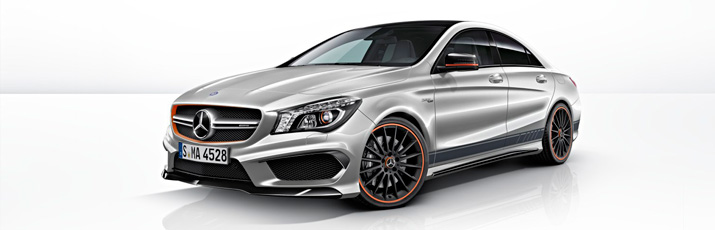 Mercedes Benz Cla Orange Edition