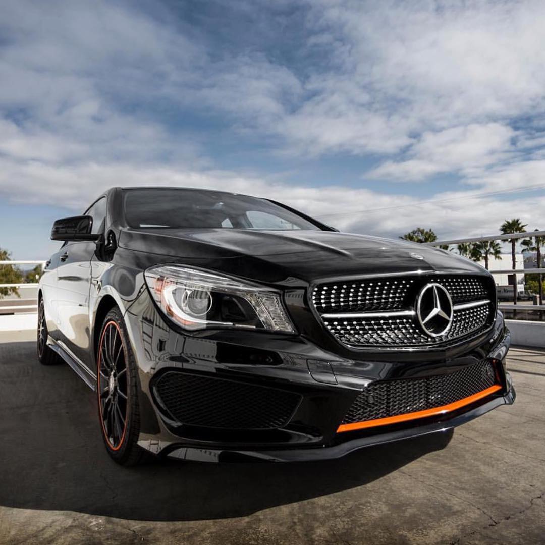 Mercedes Benz Cla Orange Edition