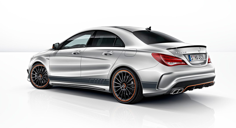 Mercedes Benz Cla Orange Edition