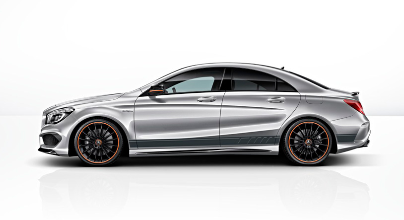 Mercedes Benz Cla Orange Edition