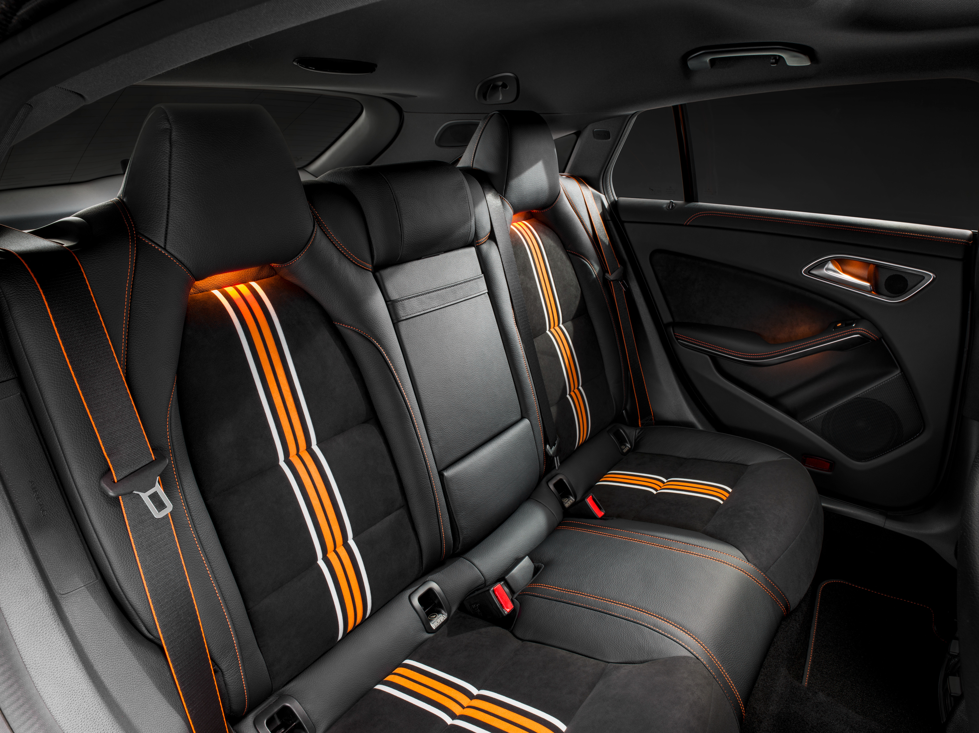 Mercedes Benz Cla Orange Edition