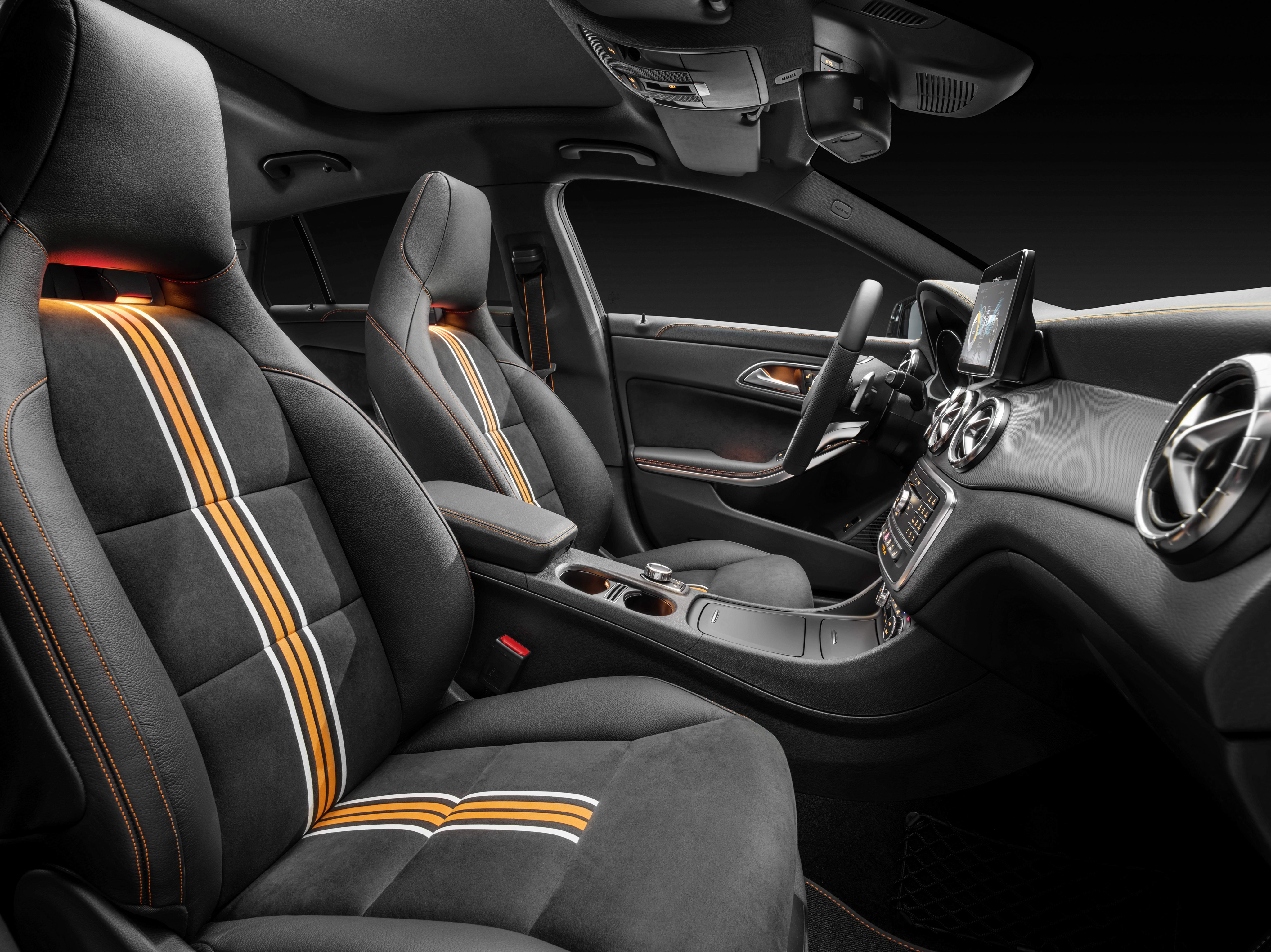 Mercedes Benz Cla Orange Edition