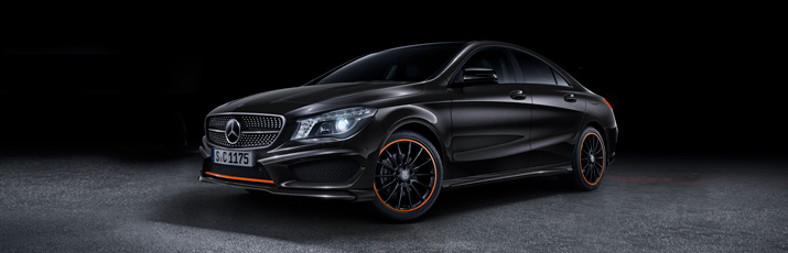 Mercedes Benz Cla Orange Edition