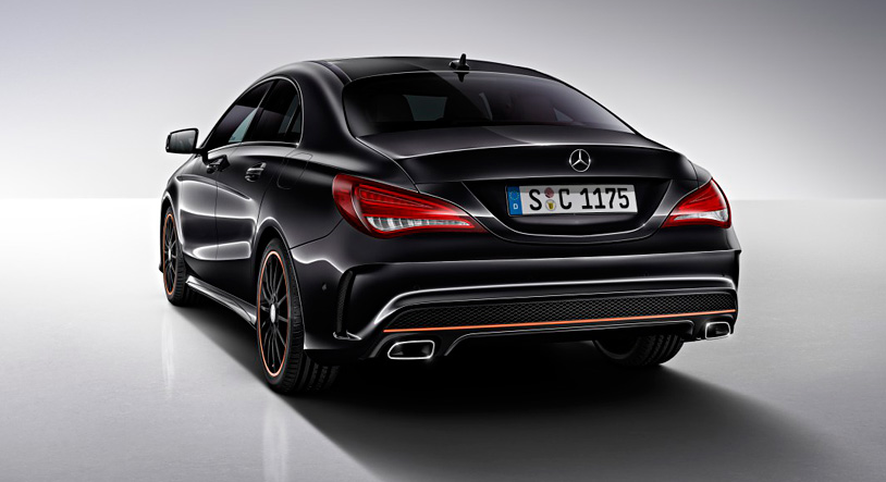 Mercedes Benz Cla Orange Edition