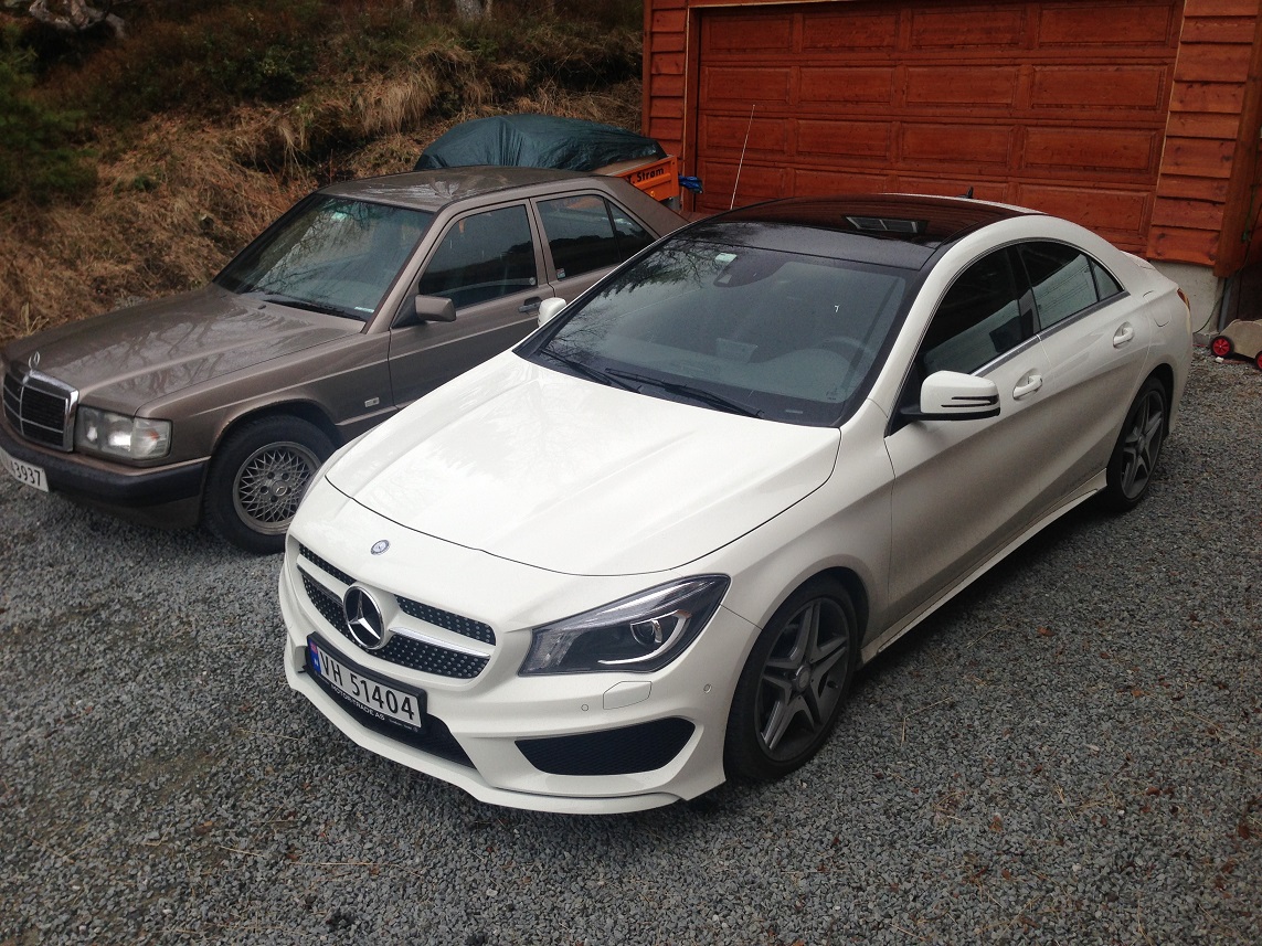 Mercedes Benz Cla White