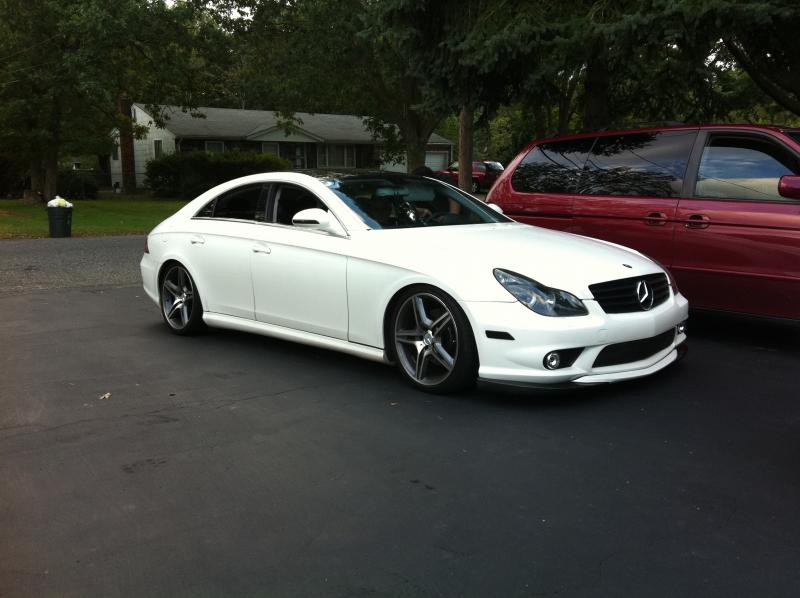 Mercedes Benz Cls 500 White