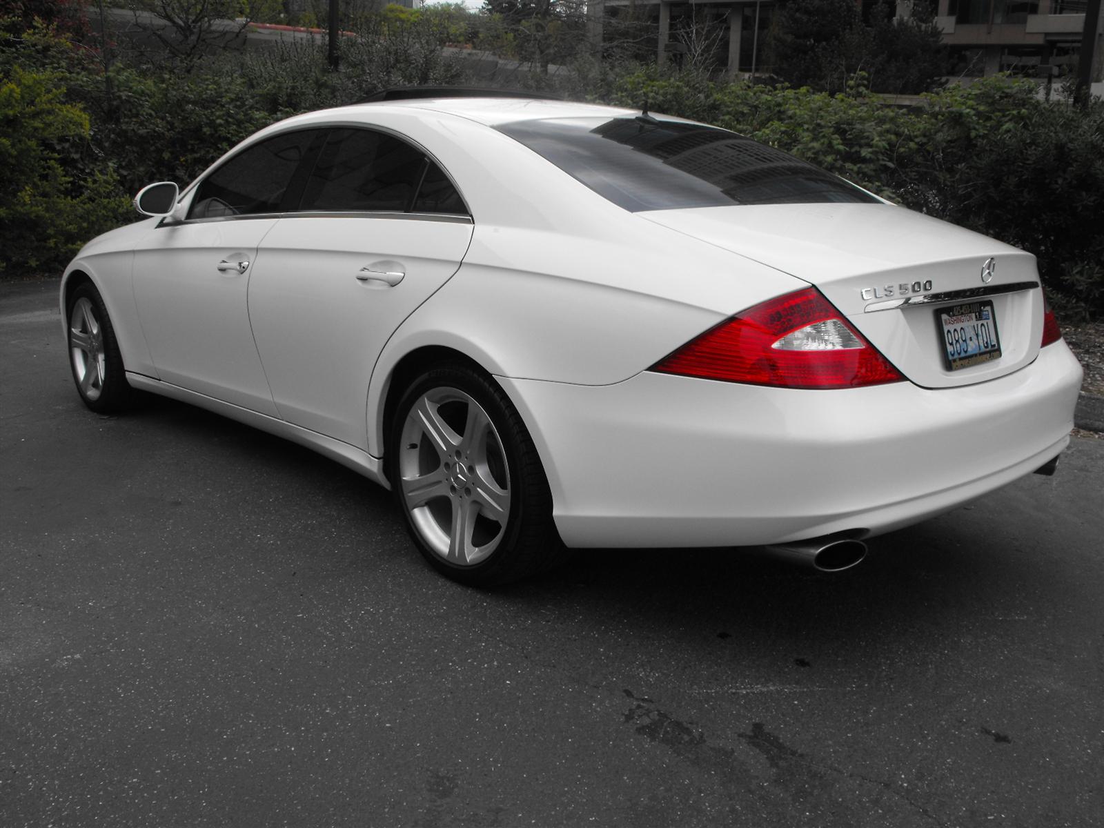 Mercedes Benz Cls 500 White