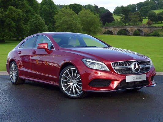 Mercedes Benz Cls Hyacinth Red