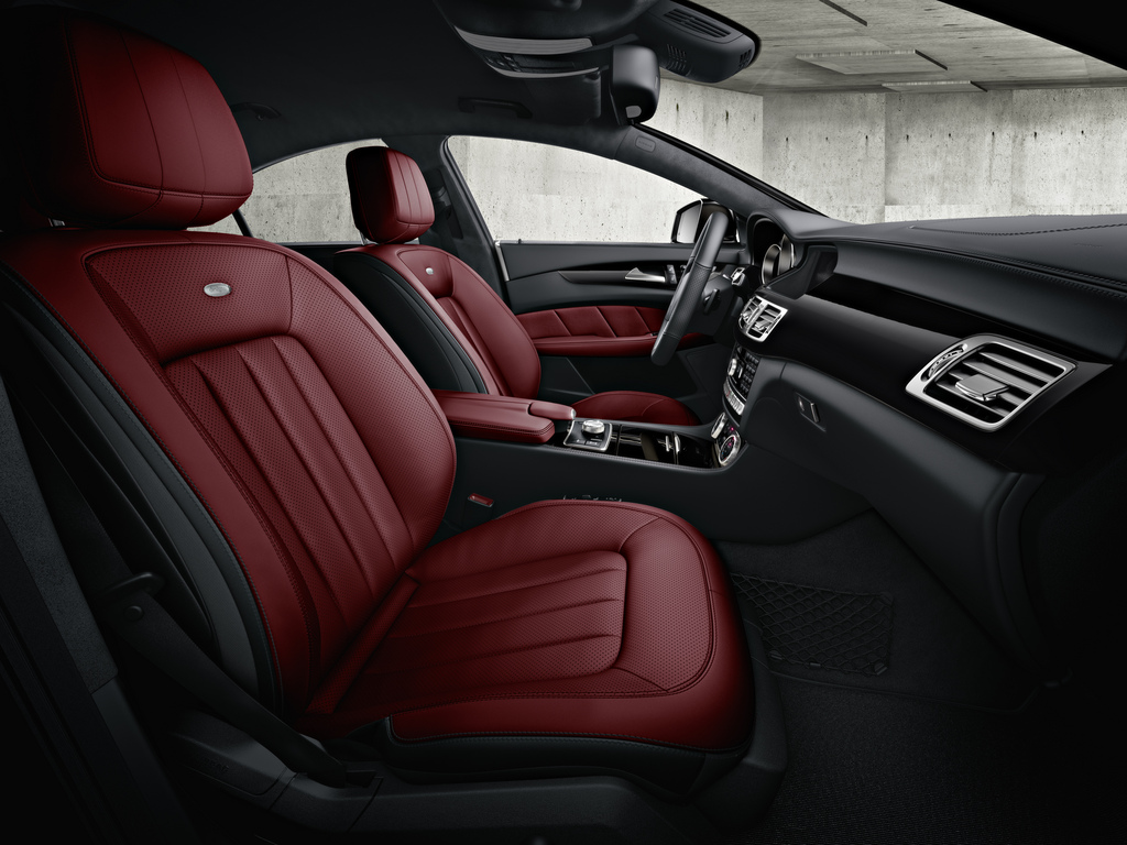 Mercedes Benz Cls Red