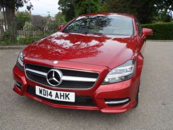 Mercedes Benz Cls Red
