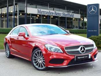 Mercedes Benz Cls Red