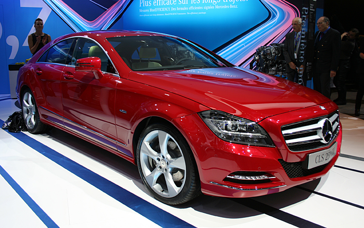 Mercedes Benz Cls Red