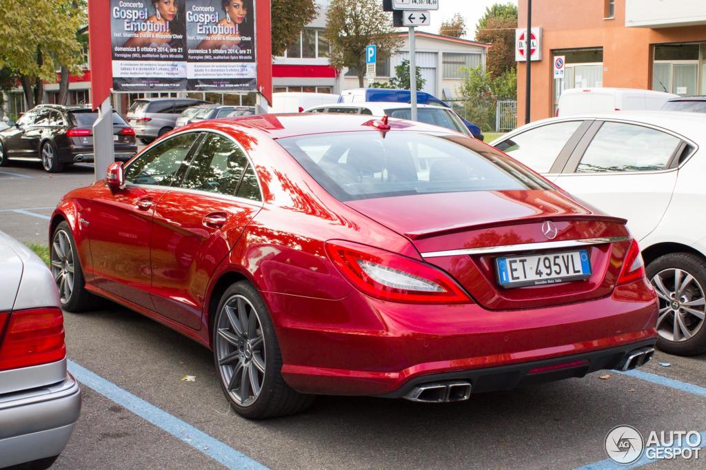 Mercedes Benz Cls Red