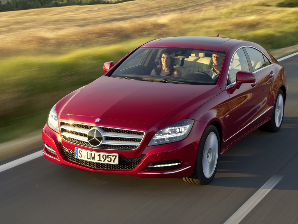 Mercedes Benz Cls Red