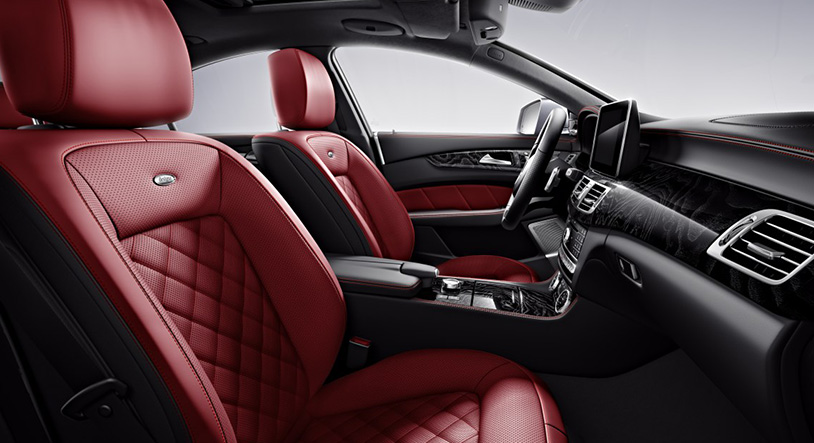 Mercedes Benz Cls Red
