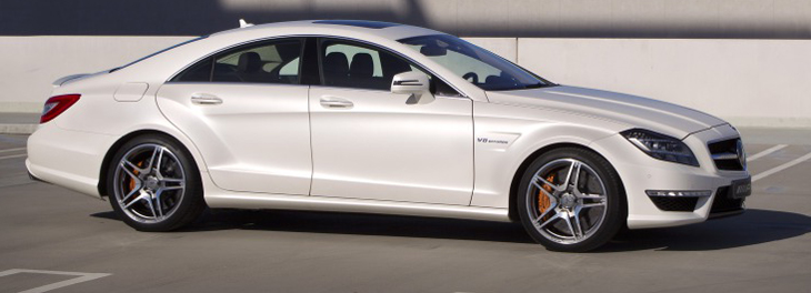 Mercedes Benz Cls White