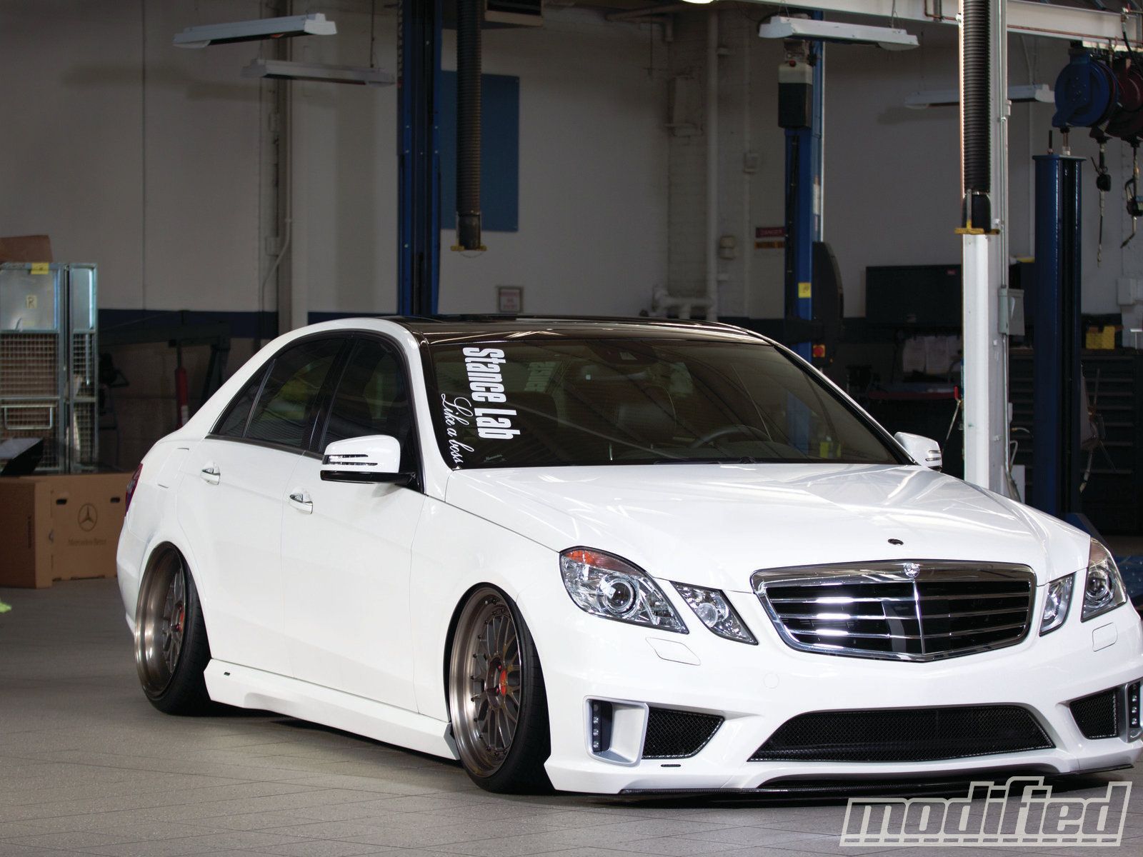 Mercedes Benz E Class Modified